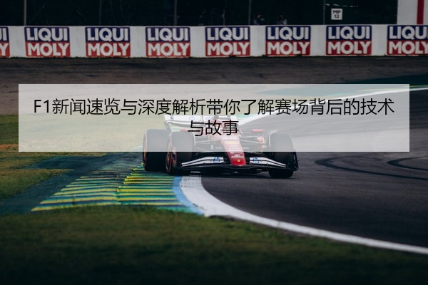 F1新闻速览与深度解析带你了解赛场背后的技术与故事