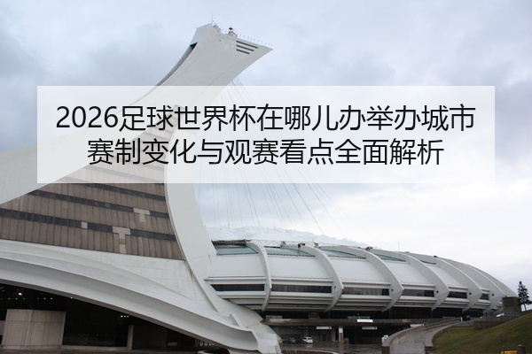 2026足球世界杯在哪儿办举办城市赛制变化与观赛看点全面解析